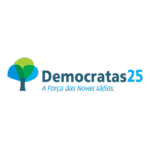 Democratas 25 Slogan Logo Transparent PNG