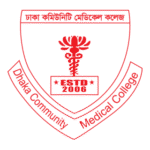 Dhaka Community Medical College Logo Transparent PNG