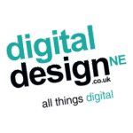 Digital Design NE Logo Transparent PNG