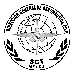 Direccion General De Aeronautica Civil De Mexico Logo Transparent PNG