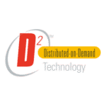 Distributed on demand Logo Transparent PNG