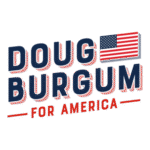 Doug Burgum Presidential Campaign Logo Transparent PNG