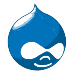 Drupal Open Source Contentmanagement System Logo Transparent PNG