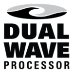 Dual Wave Processor Logo Transparent PNG