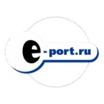 E port.ru Logo Transparent PNG