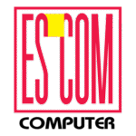 ES COM Computer Logo Transparent PNG