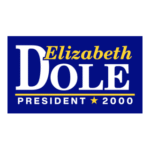 Elizabeth Dole For President Logo Transparent PNG