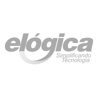 Elógica Com Slogan Cinza