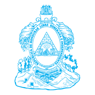 Escudo Honduras Azul