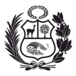 Escudo Perú Negro Logo Transparent PNG