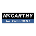 Eugene Mccarthy 1968 Presidential Campaign Logo Transparent PNG