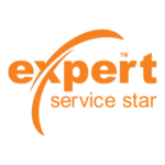Expert Service Star Logo Transparent PNG