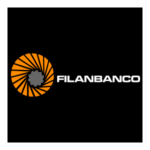 Filanbanco Horizontal Fondo Negro Logo Transparent PNG