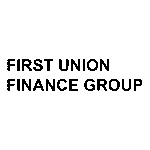 First Union Finance Group Logo Transparent PNG