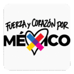 Fuerza Y Corazón Por México Logo Transparent PNG
