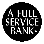Full Service Bank Logo Transparent PNG