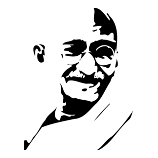 Gandhi Silhouette