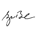 George Bush Signature Logo Transparent PNG