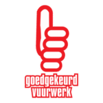 Goedgekeurd Vuurwerk Logo Transparent PNG