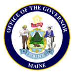 Governor Of Maine Logo Transparent PNG