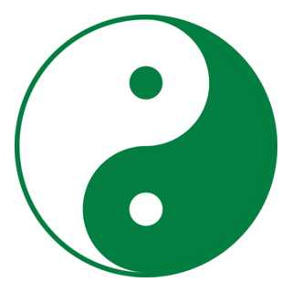 Green Taijitu