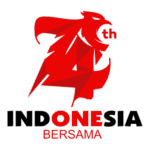 HUT RI 74 Indonesia Satu Bersama Logo Transparent PNG