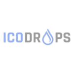 ICO Drops Logo Transparent PNG