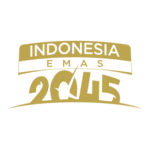 Indonesia Emas 2045 Solid Color Logo Transparent PNG