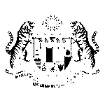 Jata Malaysia Hitam Logo Transparent PNG