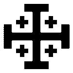Jerusalem Cross Logo Transparent PNG