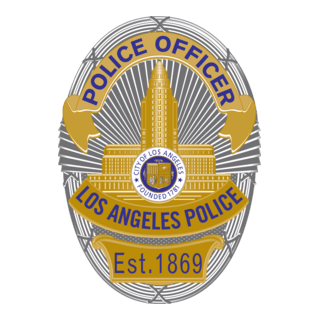 LAPD BADGE