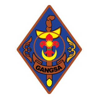 Lencana Pengakap Keris Gangsa