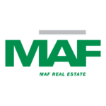 MAF Real Estate Logo Transparent PNG