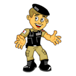 Mascote PM Amigo Legal Da Polícia Militar De MG Logo Transparent PNG