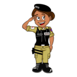 Mascote Pm Amiga Legal Da Polícia Militar De Mg Logo Transparent PNG