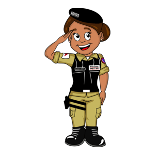 Mascote Pm Amiga Legal Da Polícia Militar De Mg