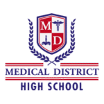 Medical District High School Logo Transparent PNG