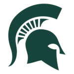 Michigan State University Spartan Helmet Logo Transparent PNG