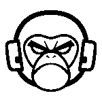 Milspec Monkey Logo Transparent PNG