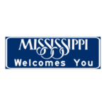 Mississippi Welcomes You Road Sign Logo Transparent PNG