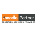 Moodle Partner Certified Services Provider Logo Transparent PNG