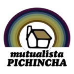 Mutualista Pichincha Antiguo Vertical Logo Transparent PNG