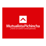 Mutualista Pichincha Fondo Rojo Logo Transparent PNG