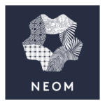 NEOM White Logo Transparent PNG
