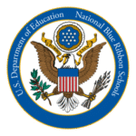 National Blue Ribbon Schools Seal Logo Transparent PNG