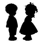 Niña Y Niño Logo Transparent PNG