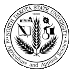 North Dakota State University Logo Transparent PNG