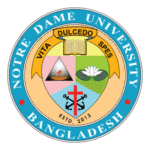 Notre Dame University Bangladesh Logo Transparent PNG
