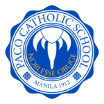 Paco Catholic School Manila 1912 Logo Transparent PNG