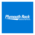 Plymouth Rock Assurance White Logo Transparent PNG